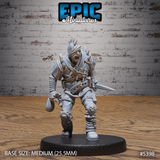 Bandit Miniature | C - Tabletop RPG & D&D miniature. Perfect for wargaming & collectors