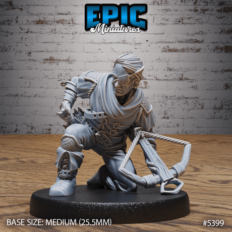 Bandit Miniature | D - Tabletop RPG & D&D miniature. Perfect for wargaming & collectors
