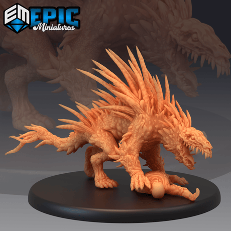 Barghest Monster Miniature | B - Tabletop RPG & D&D miniature. Perfect for wargaming & collectors
