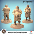 Bartender Miniature | A - Tabletop RPG & D&D miniature. Perfect for wargaming & collectors