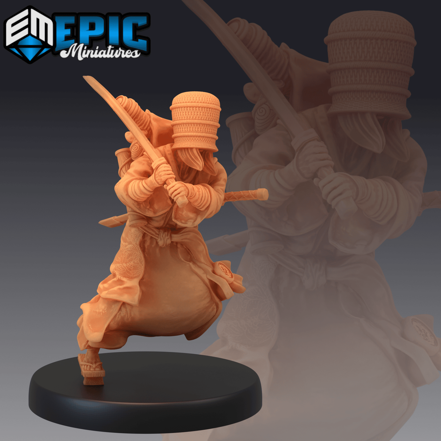 Basket Monk Miniature - B - 28mm