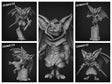 Bat Folk hooded Rogue Miniature | Set of 5 - Tabletop RPG & D&D miniature. Perfect for wargaming & collectors