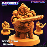 Batchoy Clown Miniature | Bellywise - Tabletop RPG & D&D miniature. Perfect for wargaming & collectors