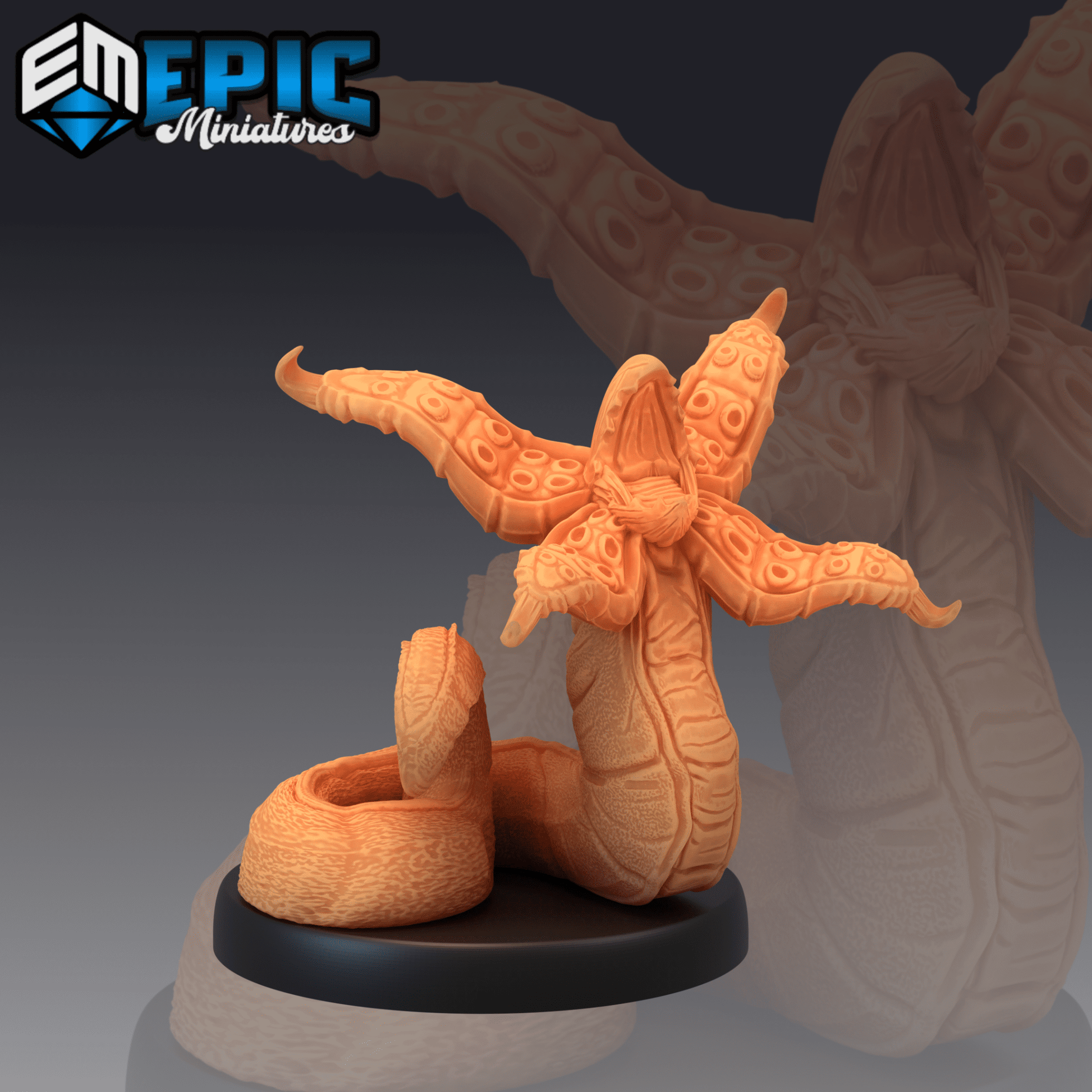 Beak Worm Miniature - C - 28mm