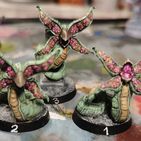 Beak Worm Miniature | Set of 3 - Tabletop RPG & D&D miniature. Perfect for wargaming & collectors