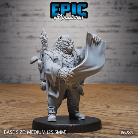 Bearfolk Bards Miniature | A - Tabletop RPG & D&D miniature. Perfect for wargaming & collectors