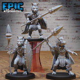 BeastFolk Tribe Miniature | Full Set All Models - Tabletop RPG & D&D miniature. Perfect for wargaming & collectors