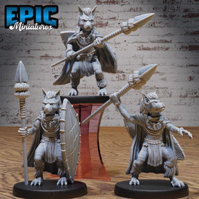BeastFolk Tribe Miniature | Full Set All Models - Tabletop RPG & D&D miniature. Perfect for wargaming & collectors