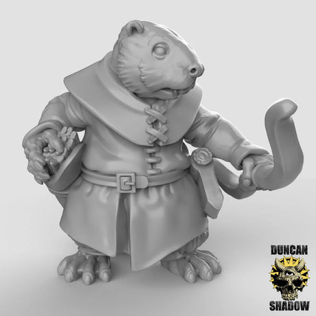 Beaver Archers Miniature | A - Tabletop RPG & D&D miniature. Perfect for wargaming & collectors