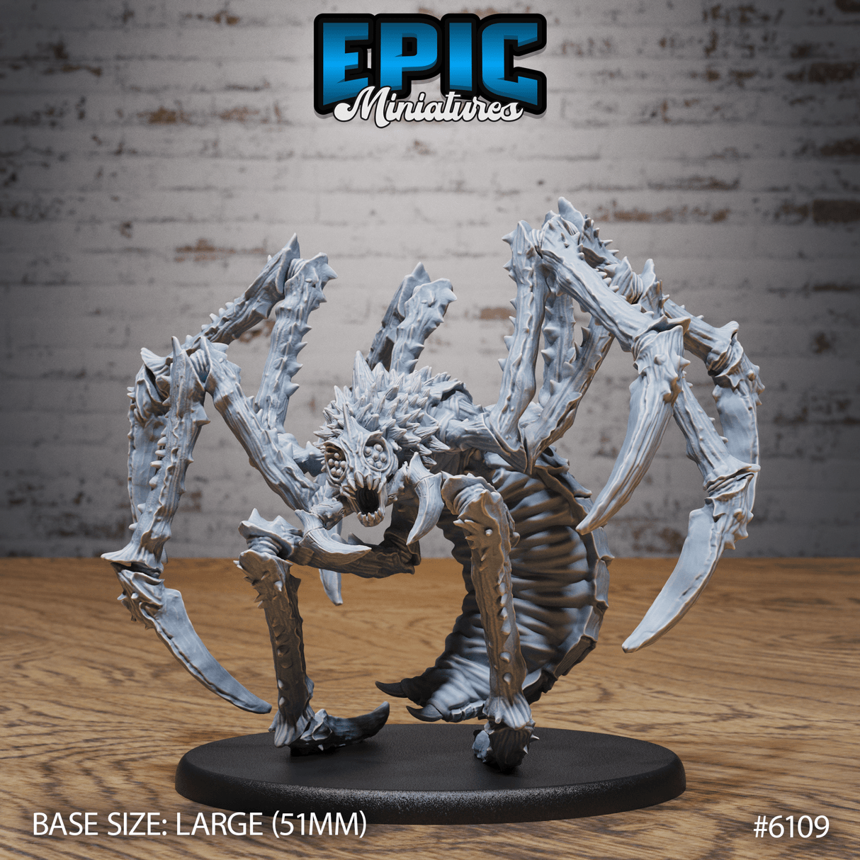 Bebilith Spider Miniature | C - Tabletop RPG & D&D miniature. Perfect for wargaming & collectors