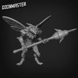 Wasp Folk Bug Miniature | Set of 5 - Tabletop RPG & D&D miniature. Perfect for wargaming & collectors