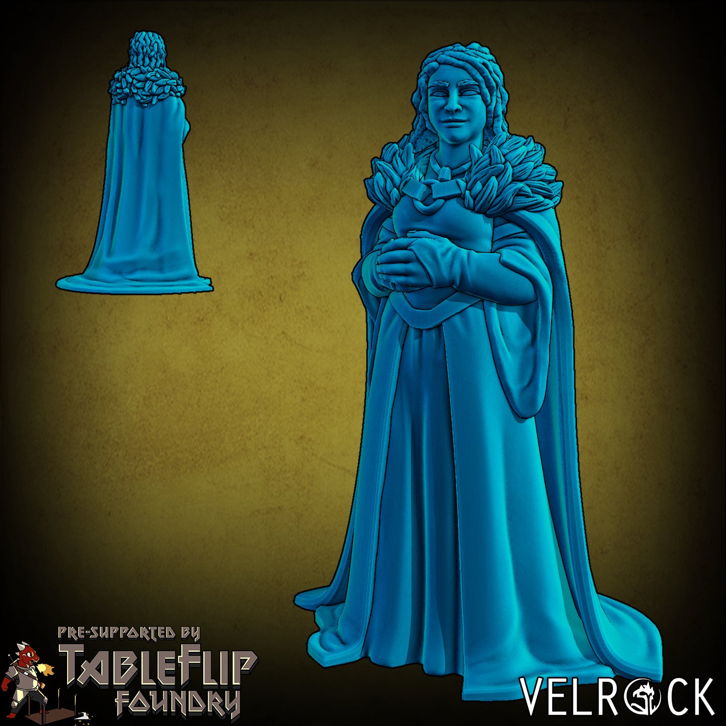 Townfolk Farmer set Miniature