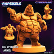 Big Boned Law Upholders Miniature | Arniel - Tabletop RPG & D&D miniature. Perfect for wargaming & collectors