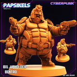 Big Boned Law Upholders Miniature | Bentro - Tabletop RPG & D&D miniature. Perfect for wargaming & collectors