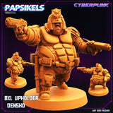 Big Boned Law Upholders Miniature | Densho - Tabletop RPG & D&D miniature. Perfect for wargaming & collectors