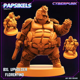 Big Boned Law Upholders Miniature | Florentino - Tabletop RPG & D&D miniature. Perfect for wargaming & collectors