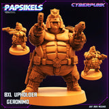 Big Boned Law Upholders Miniature | Geronimo - Tabletop RPG & D&D miniature. Perfect for wargaming & collectors