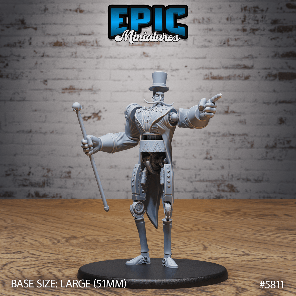 Big Circus Construct Miniature | A - Tabletop RPG & D&D miniature. Perfect for wargaming & collectors