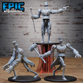 Big Circus Construct Miniature | Set of 3 - Tabletop RPG & D&D miniature. Perfect for wargaming & collectors
