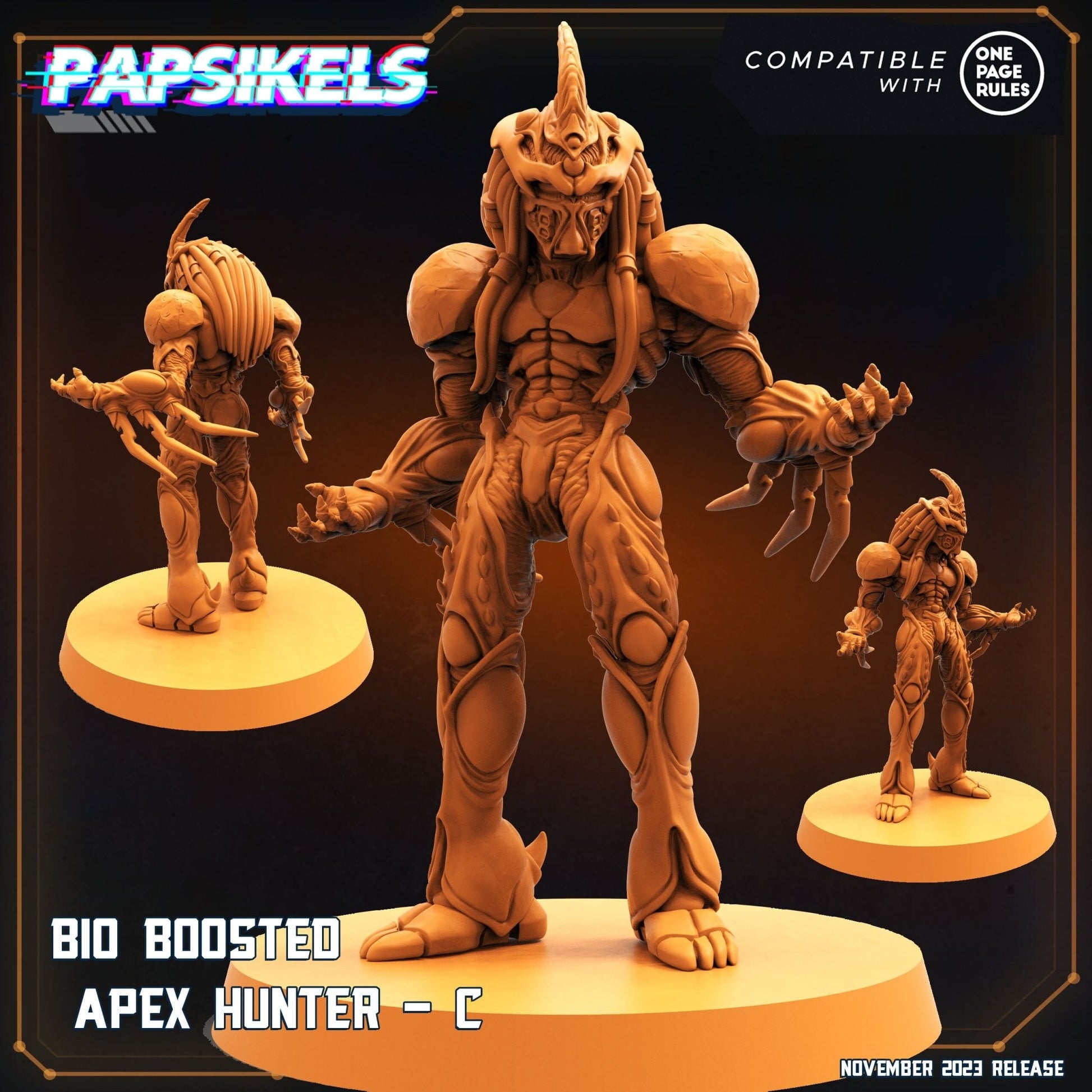 Bio Boosted Apex Hunter Miniature - Apex Hunter C - 32mm