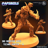 Bio Boosted Techno Apex Hunter Miniature | Apex Hunter A - Tabletop RPG & D&D miniature. Perfect for wargaming & collectors