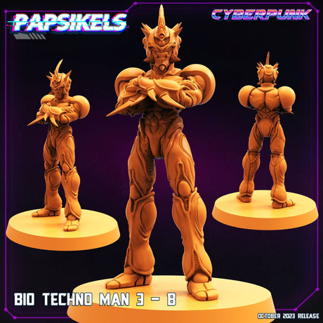 Bio Techno Men Miniature | Bio Techno Man C - Tabletop RPG & D&D miniature. Perfect for wargaming & collectors