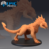 Black Drake Miniature | A - Tabletop RPG & D&D miniature. Perfect for wargaming & collectors