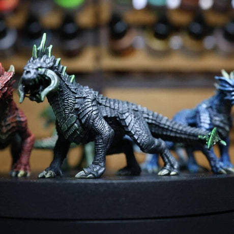 Black Drake Miniature - Set of 5 - 28mm
