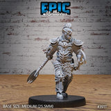 Black Guard Orc Miniature | 3911 - Tabletop RPG & D&D miniature. Perfect for wargaming & collectors