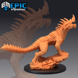 Blue Drake Miniature | B - Tabletop RPG & D&D miniature. Perfect for wargaming & collectors