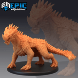 Blue Drake Miniature | C - Tabletop RPG & D&D miniature. Perfect for wargaming & collectors