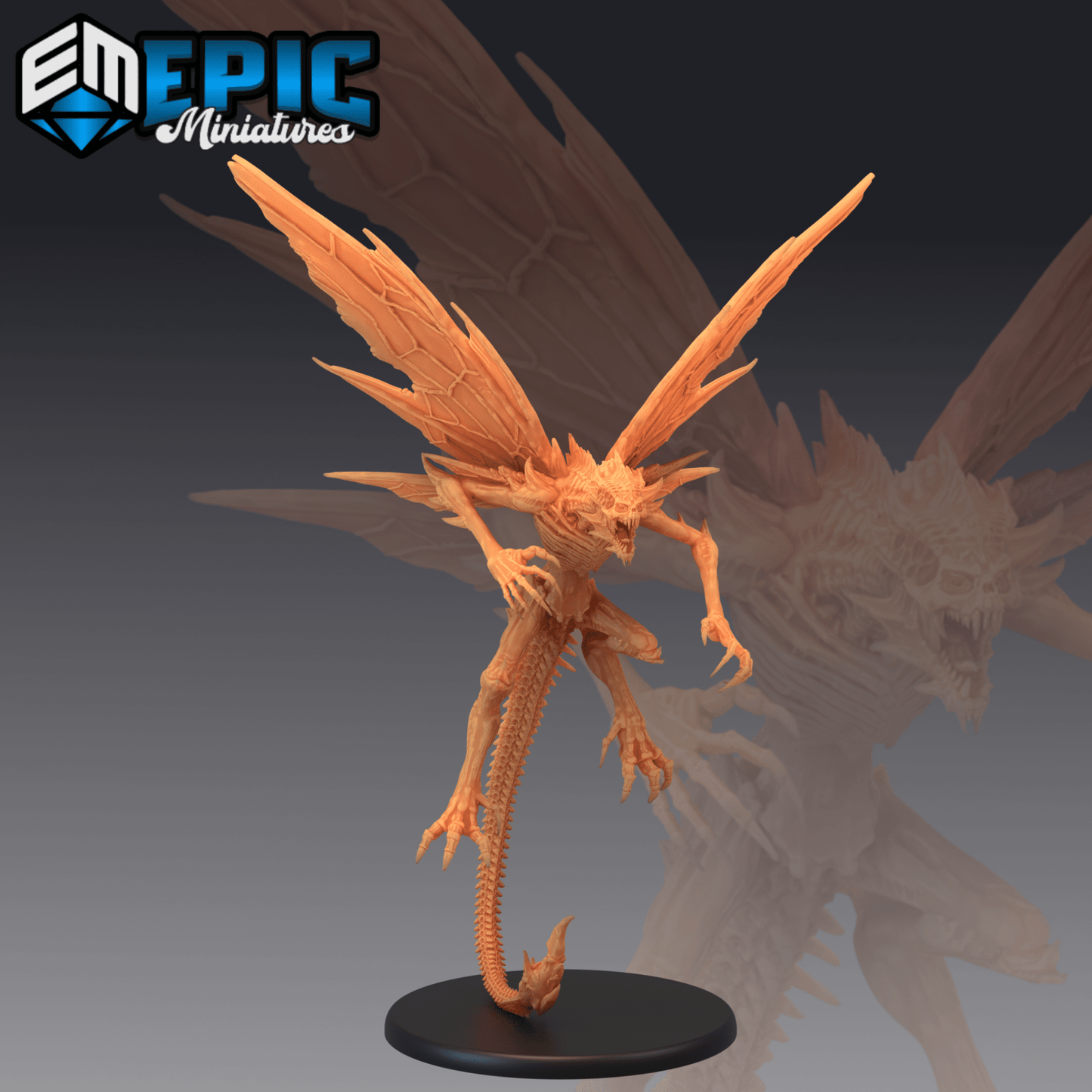 Bone Devil Miniature - A - 28mm