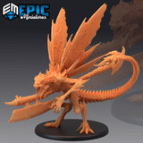 Bone Devil Miniature | B - Tabletop RPG & D&D miniature. Perfect for wargaming & collectors
