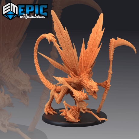 Bone Devil Miniature - D - 28mm