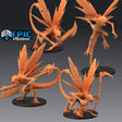 Bone Devil Miniature | Set of 4 - Tabletop RPG & D&D miniature. Perfect for wargaming & collectors