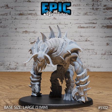 Bone Guard Miniature | A - Tabletop RPG & D&D miniature. Perfect for wargaming & collectors