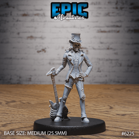 Bone Rocker Miniature | A - Tabletop RPG & D&D miniature. Perfect for wargaming & collectors