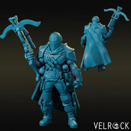 Bounty Hunter Miniature | B - Tabletop RPG & D&D miniature. Perfect for wargaming & collectors