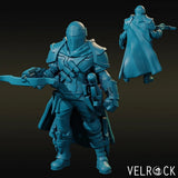 Bounty Hunter Miniature | C - Tabletop RPG & D&D miniature. Perfect for wargaming & collectors