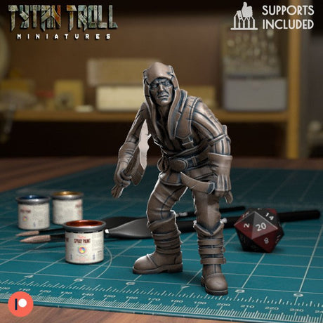 Brigand Bandit Miniature - A - 32mm