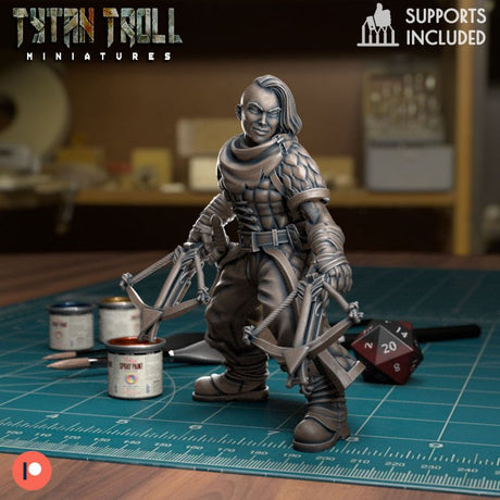 Brigand Bandit Miniature - G - 32mm