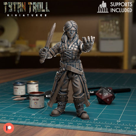 Brigand Bandit Miniature - I - 32mm