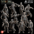 Brigand Bandit Miniature | Set of 11 - Tabletop RPG & D&D miniature. Perfect for wargaming & collectors