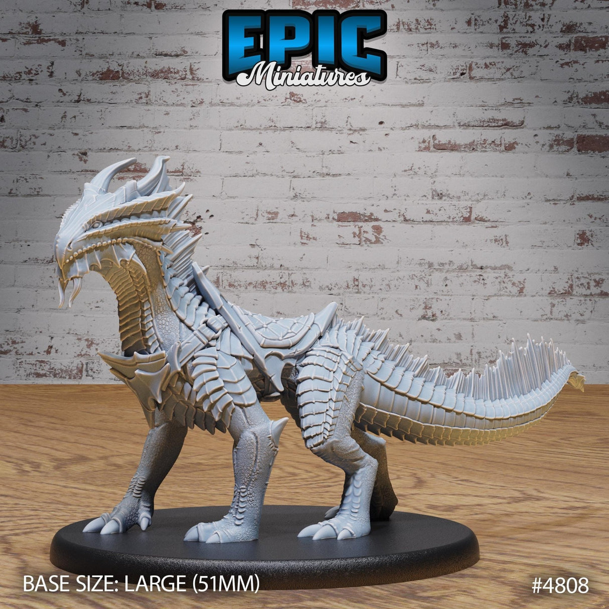 Bronze Drake Miniature | Full Set All Models - Tabletop RPG & D&D miniature. Perfect for wargaming & collectors
