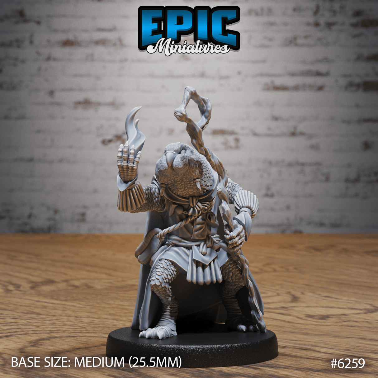 Budgie folk Miniature | A - Tabletop RPG & D&D miniature. Perfect for wargaming & collectors