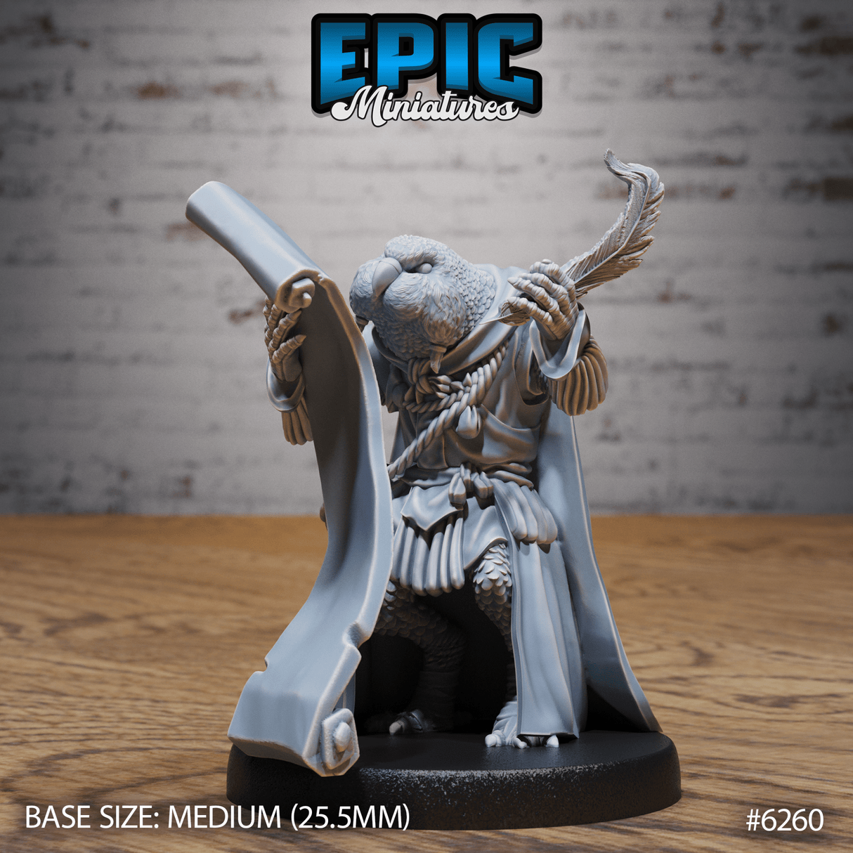 Budgie folk Miniature | B - Tabletop RPG & D&D miniature. Perfect for wargaming & collectors