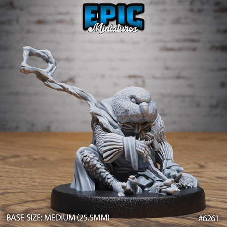 Budgie folk Miniature | C - Tabletop RPG & D&D miniature. Perfect for wargaming & collectors