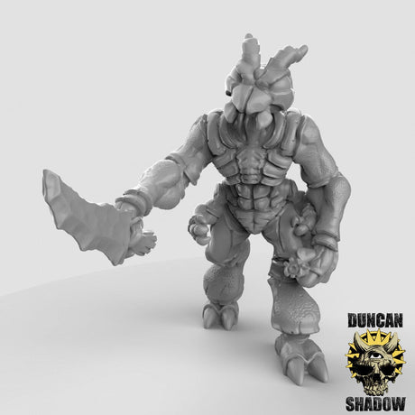 Antfolk Bug Folk Miniature | A - Tabletop RPG & D&D miniature. Perfect for wargaming & collectors