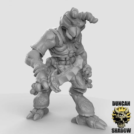 Antfolk Bug Folk Miniature | C - Tabletop RPG & D&D miniature. Perfect for wargaming & collectors