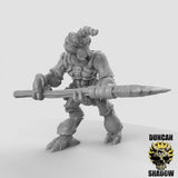 Antfolk with spears Bug Folk Miniature | C - Tabletop RPG & D&D miniature. Perfect for wargaming & collectors